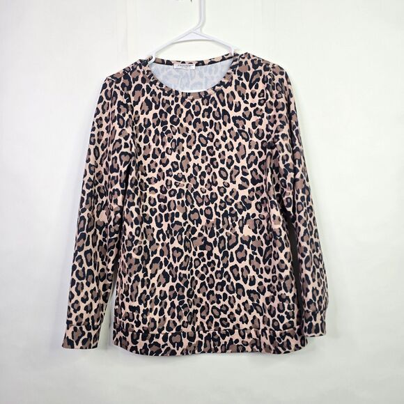 NWOT Ekouaer Leopard Pajama Set - Picture 2 of 8